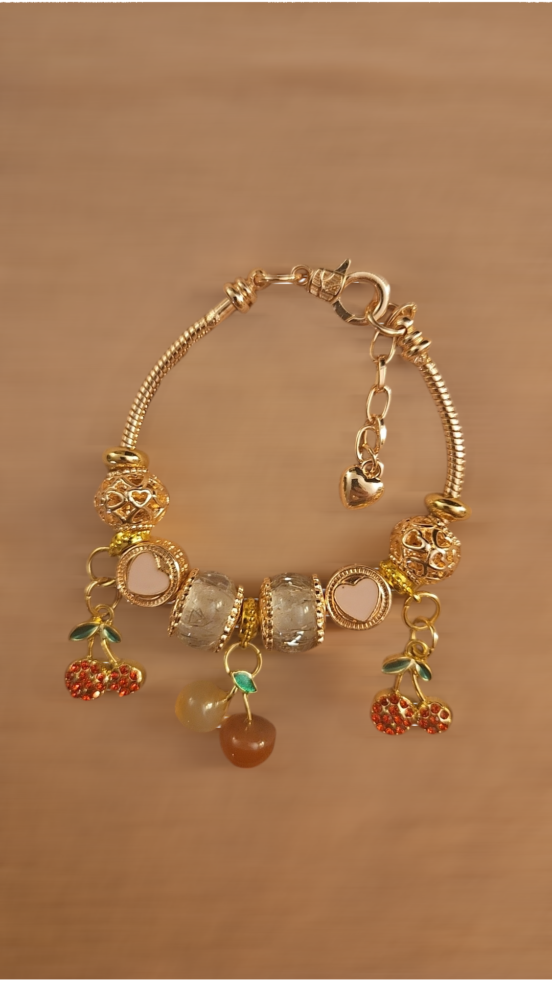 Cherry on Top - Charmed Bracelet