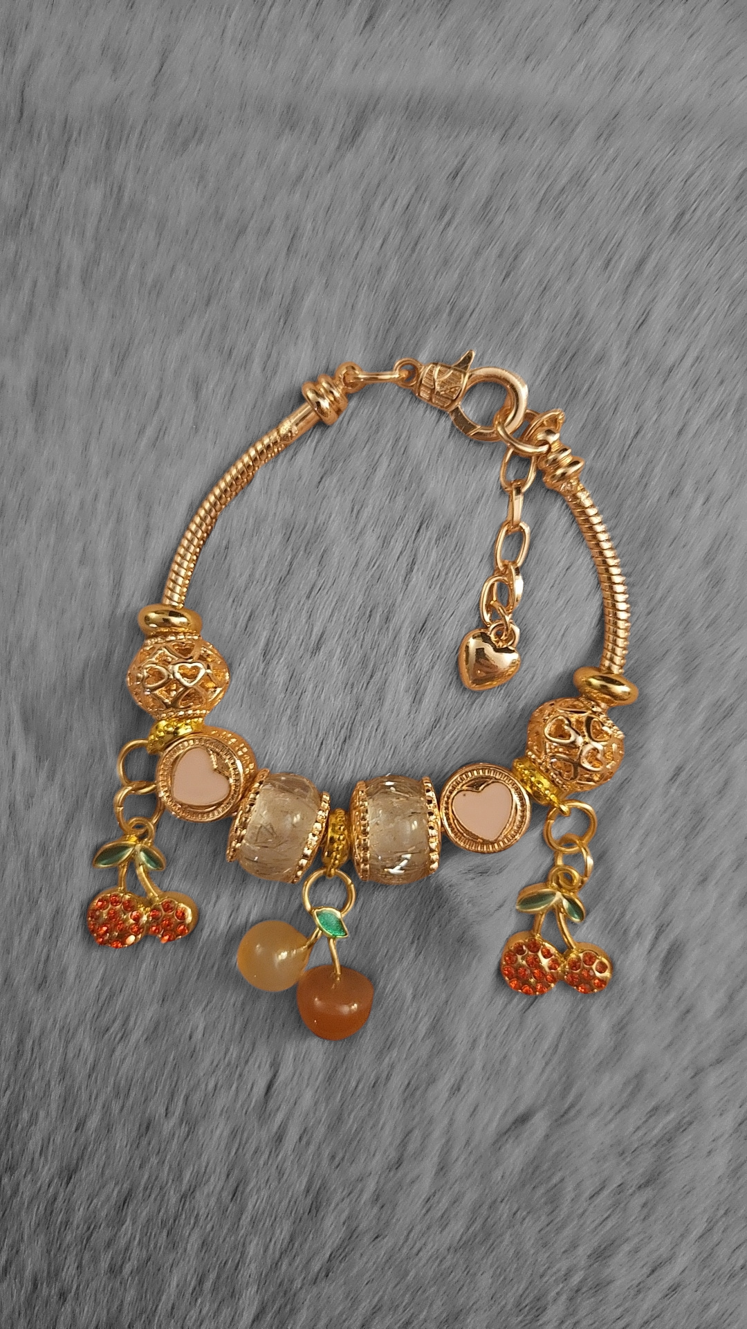 Cherry on Top - Charmed Bracelet