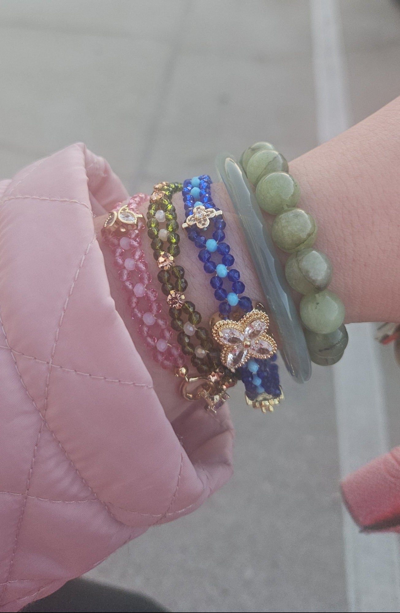 Faceted Bead Bracelet