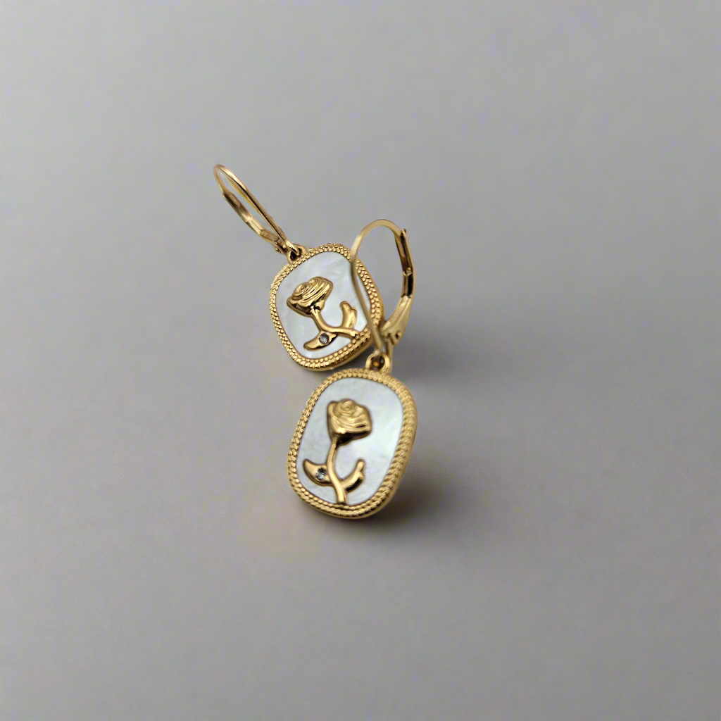 Flowered Set - S925 Earrings and Necklace