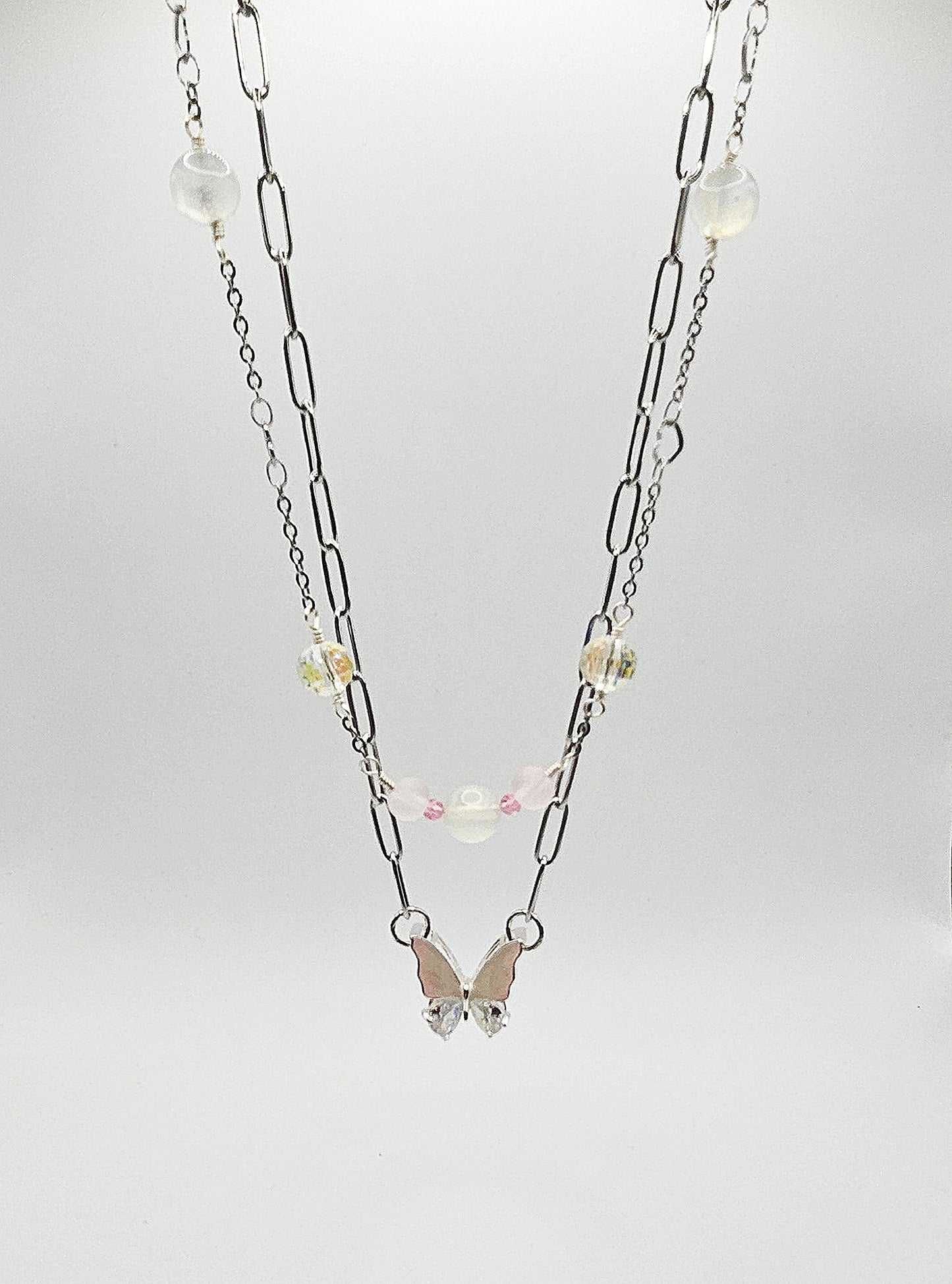 Mariposa - Double Layered Necklace