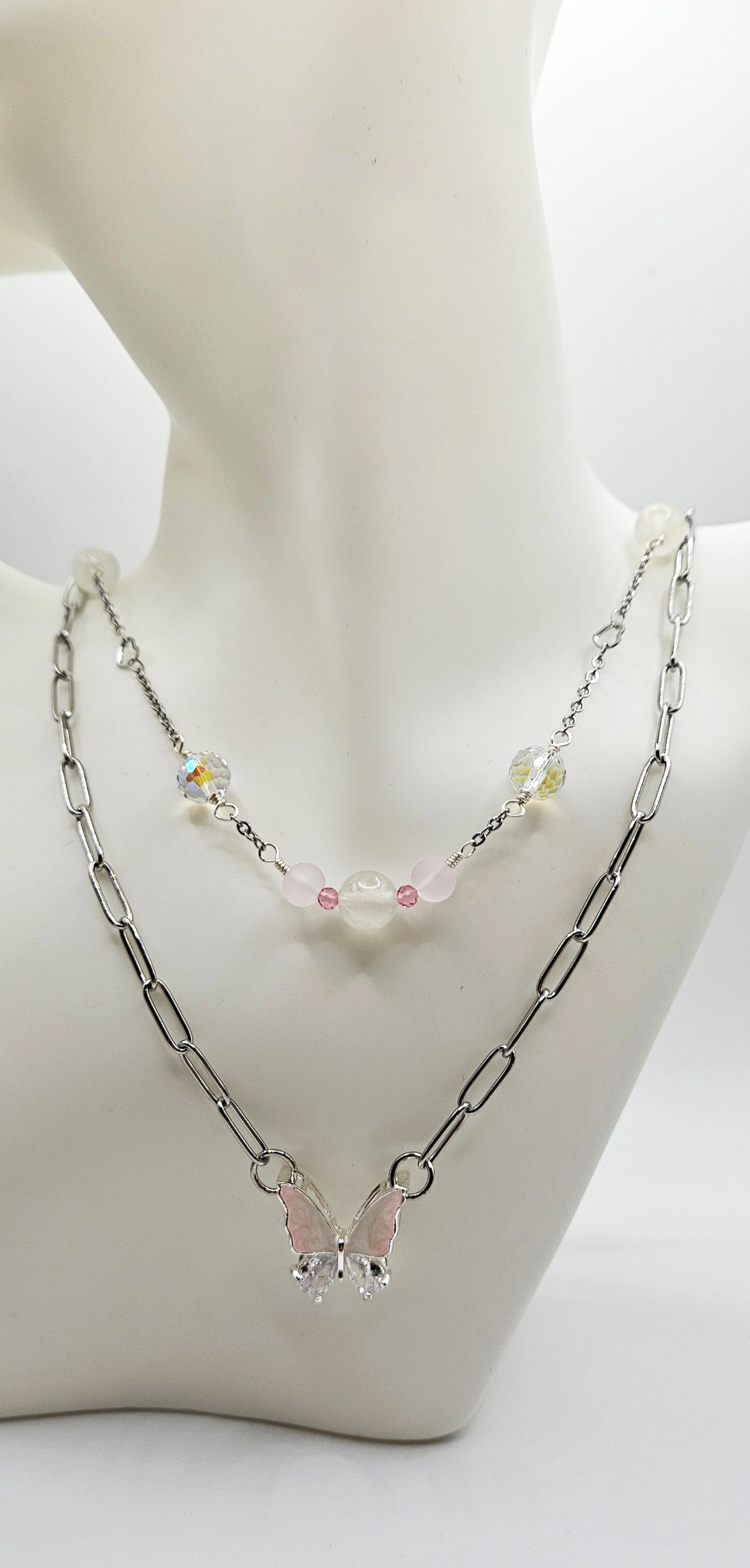 Mariposa - Double Layered Necklace