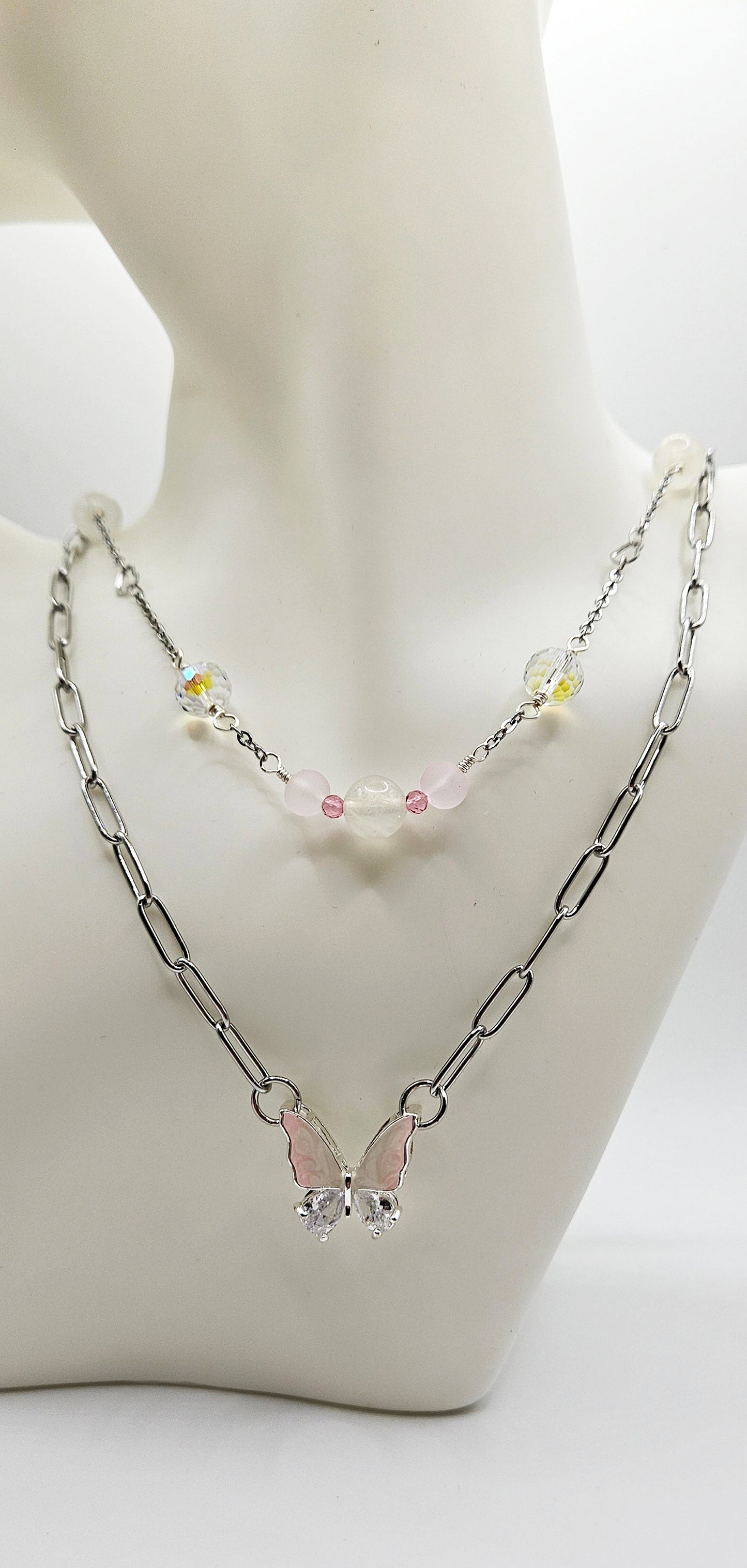Mariposa - Double Layered Necklace