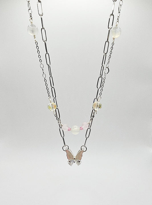 Mariposa - Double Layered Necklace