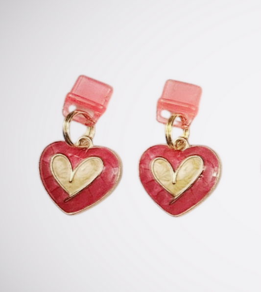 Heart Charm - Charging port phone dust cover
